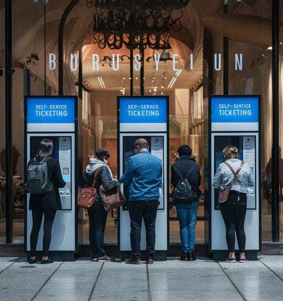 self service kiosk machine
