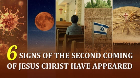 Jesus Christ Second Coming Signs