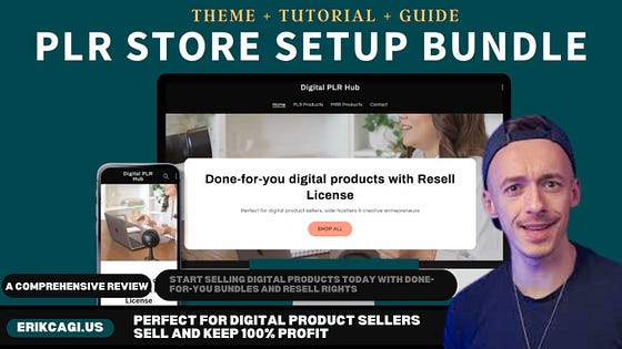 Shopify Store Setup Bundle Review — The Ultimate Toolkit for Digital Sellers to Build and Customize Stores Effortlessly Perfect for Digital Sellers to Buy, Use, and Launch Shopify Stores with Custom Themes and Video Training