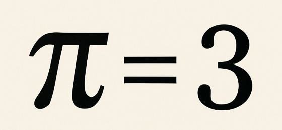 What if π were 3.. It is a commonly known mathematical… | by Vidhyuth ...