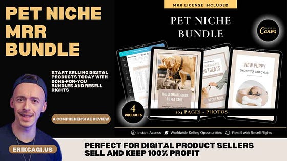 Review of the Pet Niche MRR Bundle: A Must-Have for Pet Enthusiasts and Entrepreneurs Perfect for digital product sellers, the Pet Niche MRR Bundle allows you to buy, sell, and keep 100% profit while capitalizing on the booming pet care market