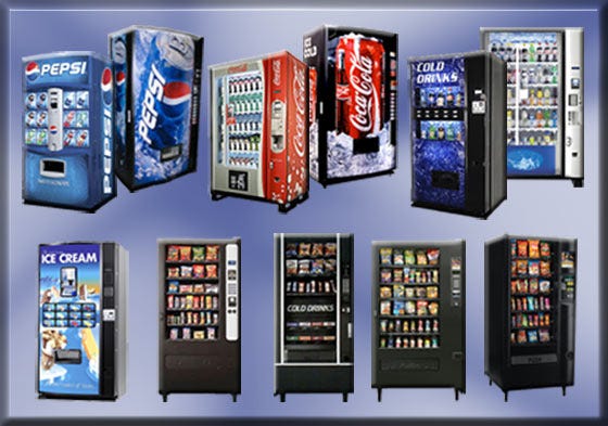 All Types of Vending Machines Online in USA