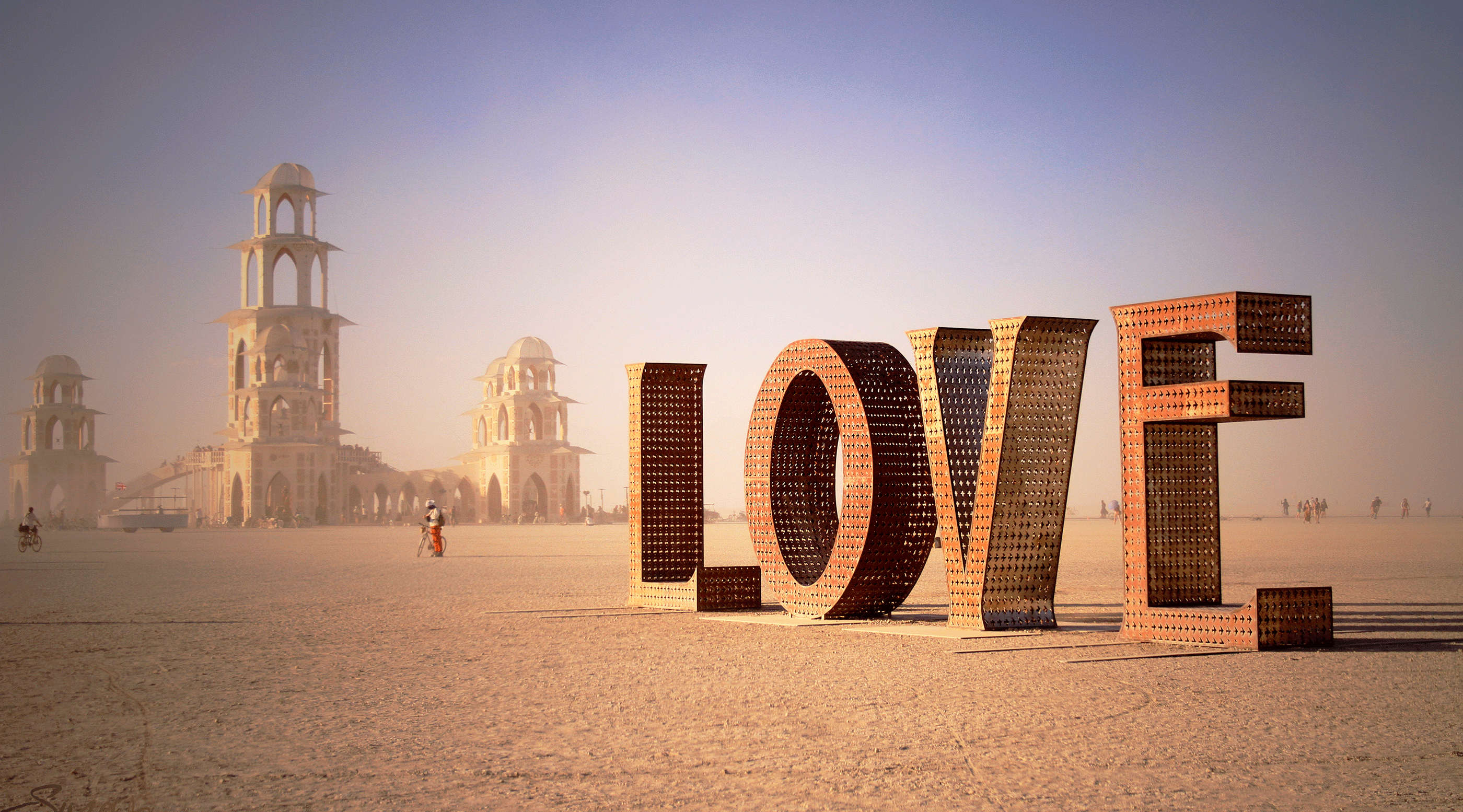 Live at Burning Man