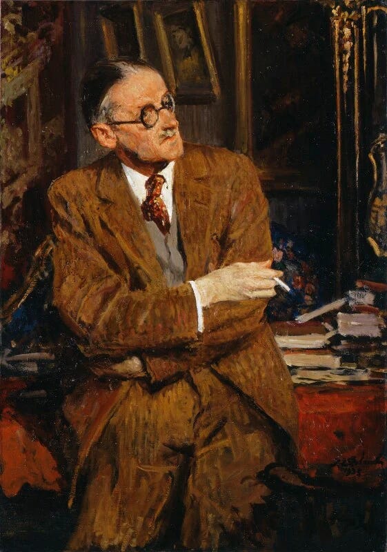 Happy Bloomsday with James & Nora Joyce and Sting & Trudie Styler in Fields of Gold…
