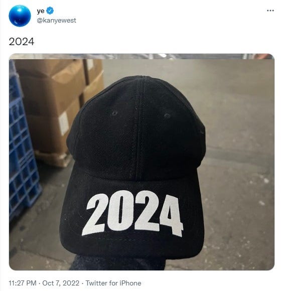 Executive Partner Kanye West 2024 by Neddy Bly Medium