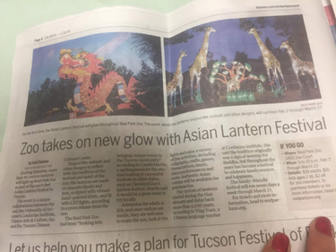 Article in a newspaper.