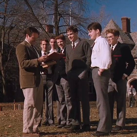 Dead Poets Society Portrayal of Teens in Film by Jesse P Past