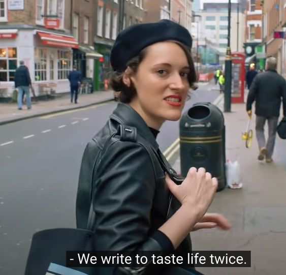 (2016) Fleabag pra sempre minha série favorita de todos os tempos.