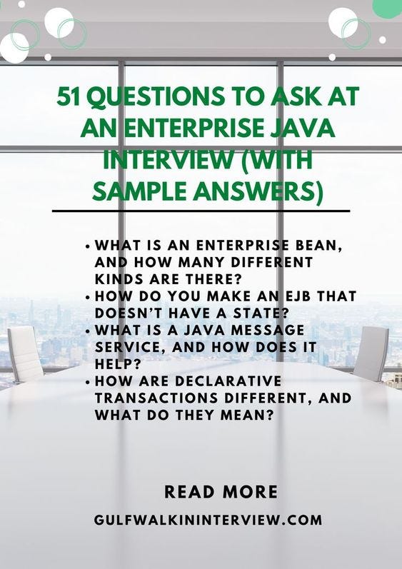 Ask these 51 questions at an Enterprise interview Medium