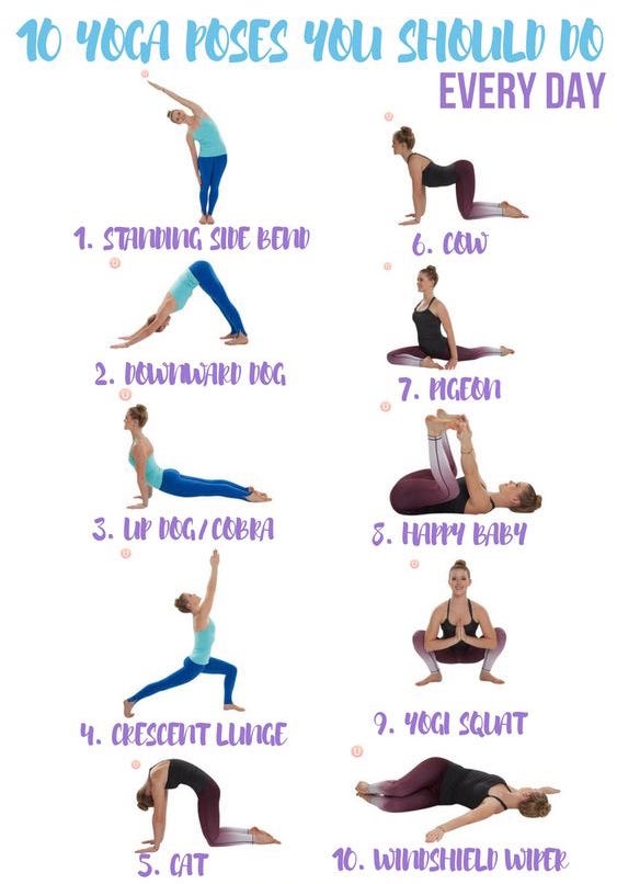 12 highly recommended yoga asanas that you should exercise daily
