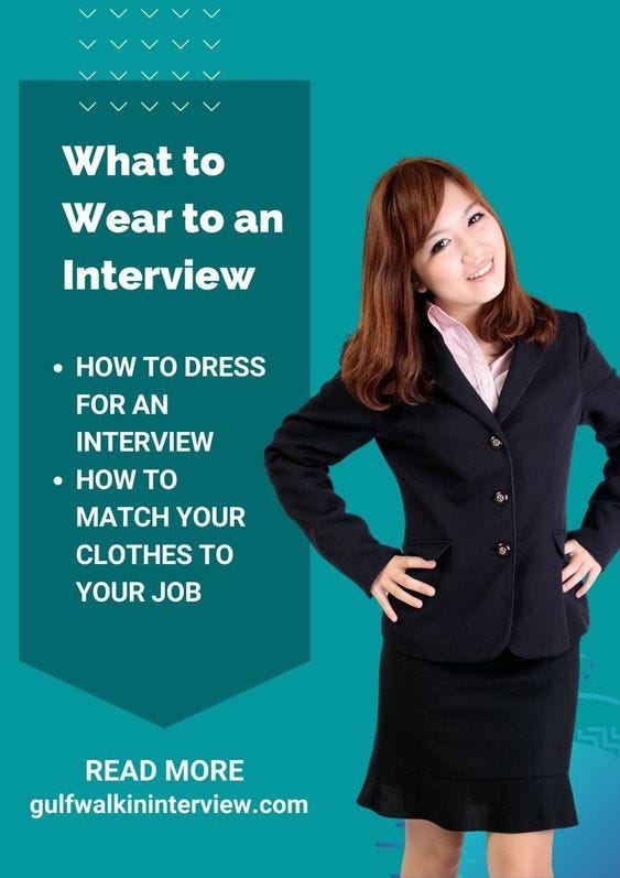 How to Dress for a Job Interview. Find out what | Medium