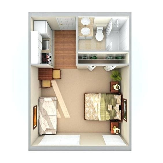 small apartment design plan