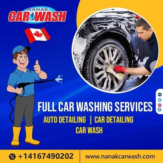 Professional Car Detailing Services — Nanak Car Wash Canada by Nanak