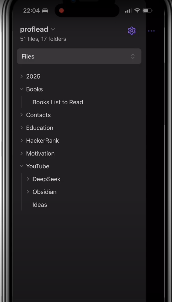 Obsidian IOS