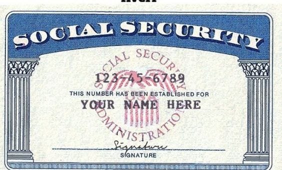 metal social security card products for sale - Sikac - Medium