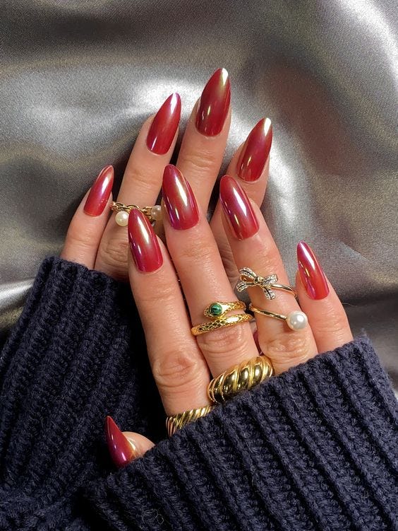 How to Spice Up Your Manicure with Red Nails Design in 2023 | by VLANAILS |  Medium