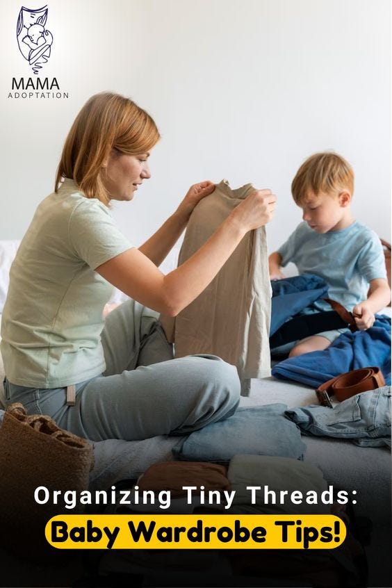 🧺 To Hang or To Fold Baby Clothes Dilemma! 👶👕 by Mama Adoptation