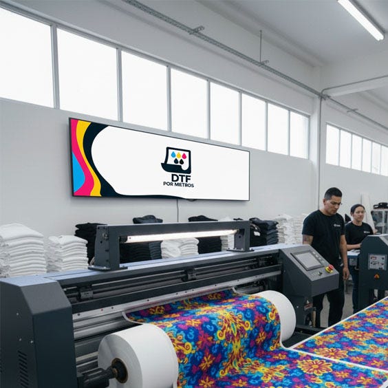 Impresión DTF por metros: La Solución Ideal para Grandes Producciones