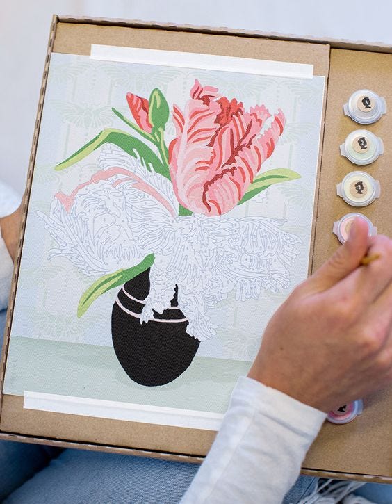 Reviving Artistry with Paint by Numbers