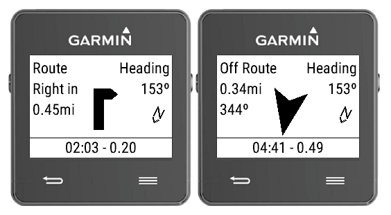 Navigation on a watch: dwMap Premium | by dynamicWatch | Medium