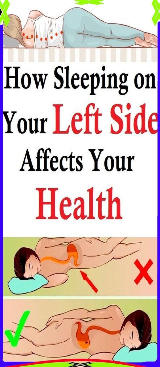 Why You Must Sleep On Your Left Side (And Never On Your Right) - Lisa ...