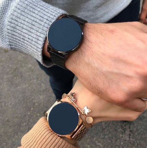 New Couple Models A Pair Of Watches Men's and Women's Watches Waterproof Watches main image 0