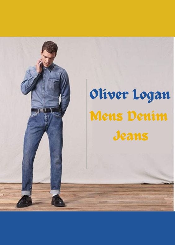 Oliver Logan Mens Denim Jeans. In the ever-evolving world of fashion… | by  Fashion Glam Guide | Medium