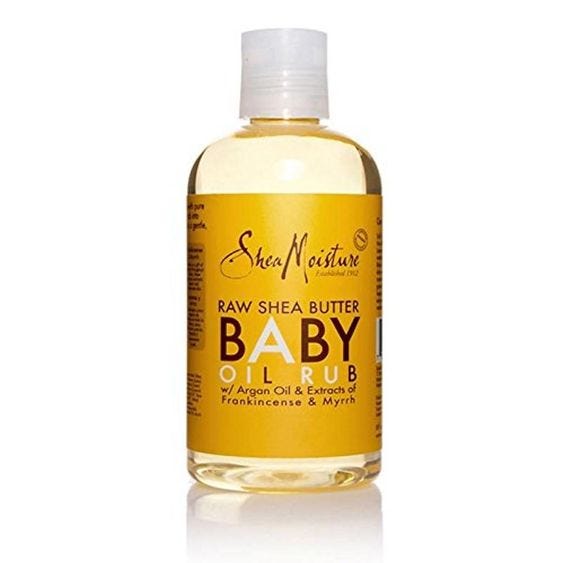 Shea Moisture Raw Shea Butter Baby Oil Rub 236ml Review Beauty Flex