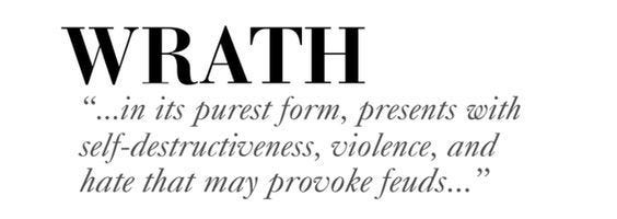 Definition of Wrath