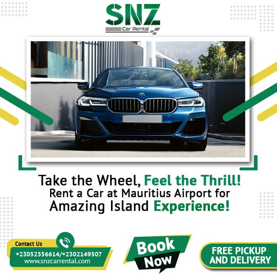 How Much Does it Cost to Rent a Car in Mauritius? by SNZ Car Rentals