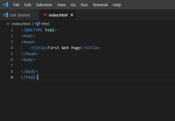 Build Your First Web Page. How to Use HTML to Display Text. | by ...