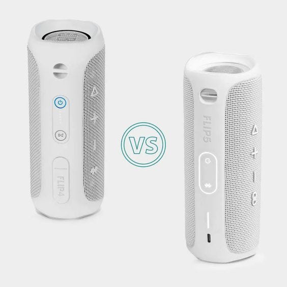 JBL Flip 4 vs Flip 5which one do you like more？ by Charles Medium