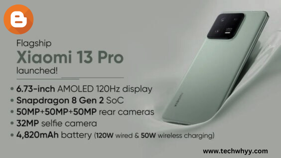 Xiaomi 13 Pro - Full phone specifications