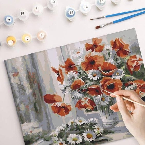 The Power of Paint by Numbers for Kids and Adults