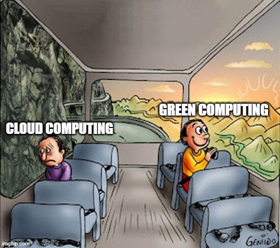 Green Computing : French providers initiatives #1