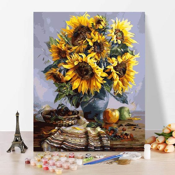 From Christmas to Sunflowers: Exploring the World of Paint by Numbers