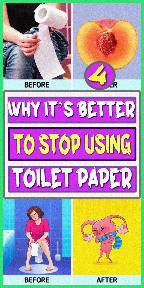 Why it’s better to stop using toilet paper Cristina Medium
