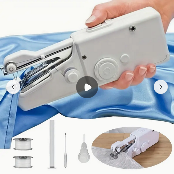 1pc Handheld Sewing Machine Mini Sewing Machines, Portable Sewing Machine Quick Handheld Stitch…