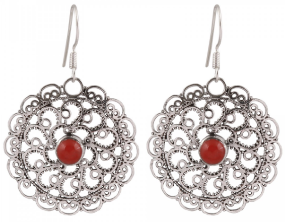 Earring Divine Proportion Silver