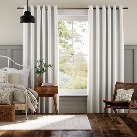 White blackout curtains. White blackout curtains are a versatile… by