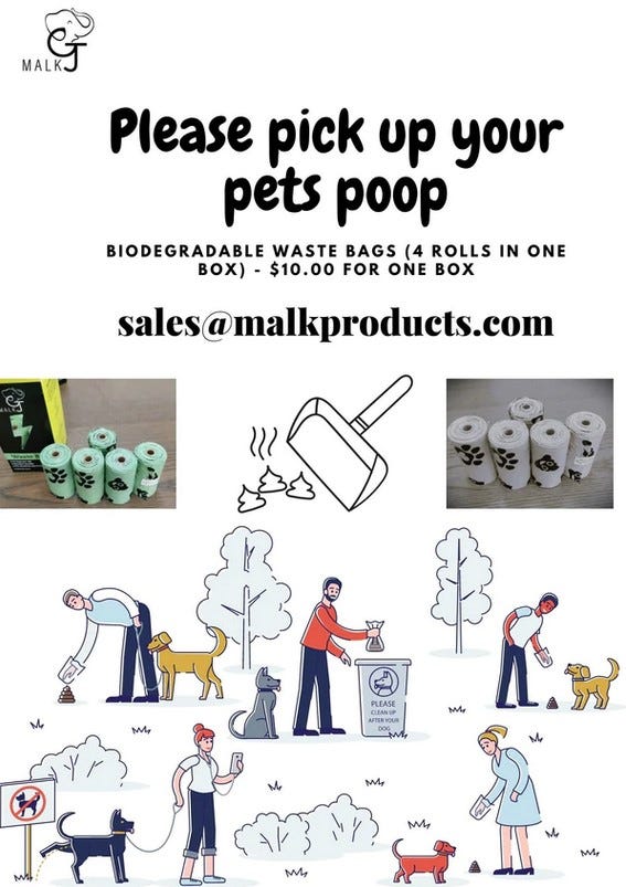 Biodegradable Pet Waste Disposal Bags | Malk.store - James Lous - Medium