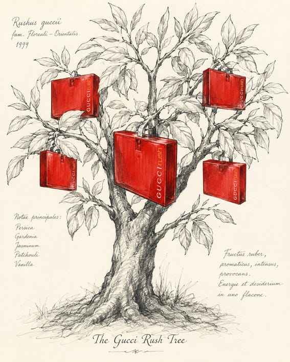 The Expressionist Among Perfumes — What Does Gucci Rush Have That Others Don’t?