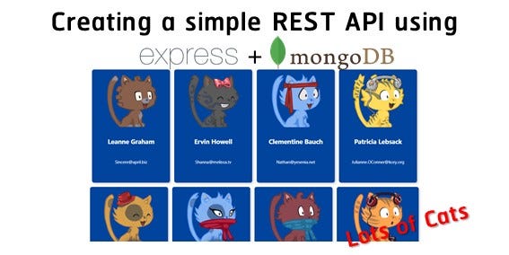Creating a simple REST API using Express.js + MongoDB | by Karn ...