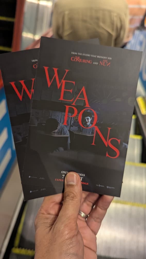 Go In Blind, Come Out Shaken: Weapons is the Real Deal