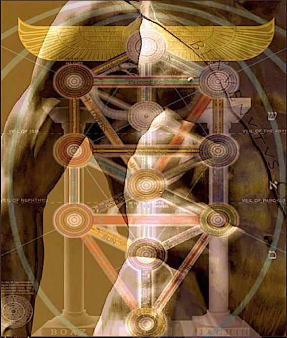 Atlas, Minotaur, Vitruvian Man: How Claude Edwin Theriault Turns Ancient Mythological Male…