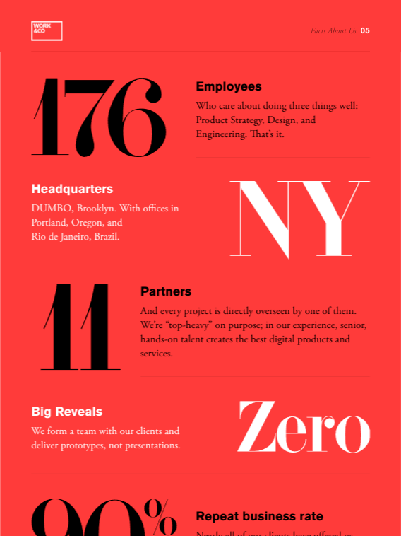 web typography examples