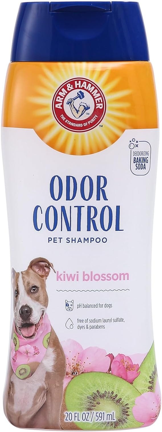 Arm & Hammer Super Deodorizing Shampoo For Dogs — Odor Eliminating Dog Shampoo For Smelly Dogs