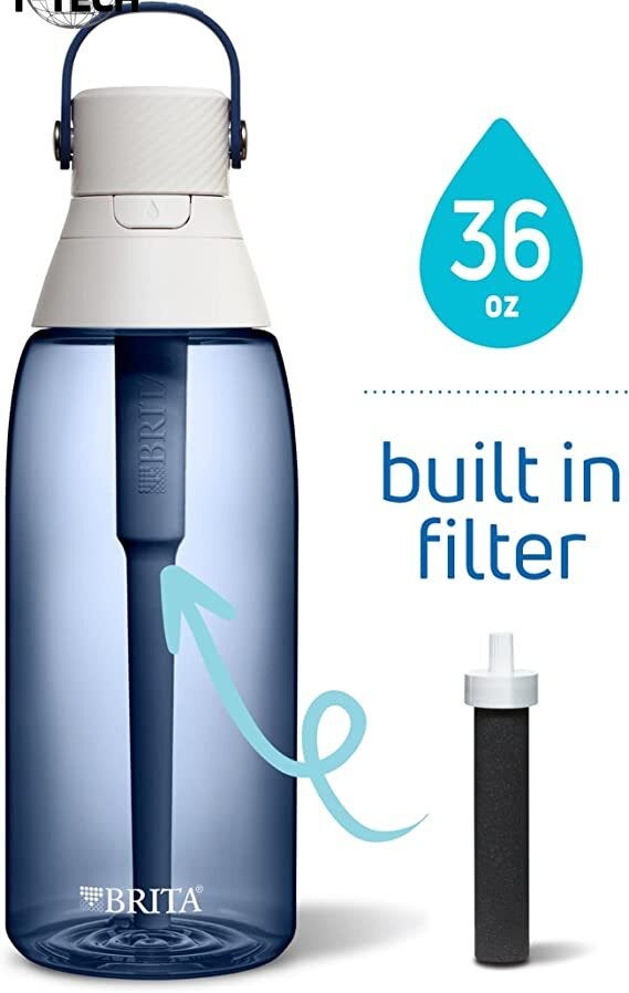 1 best insulated filtered water bottle“Stay Hydrated and Safe with