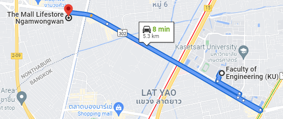 How to get physical distance (km.) from Google Maps using Python ...