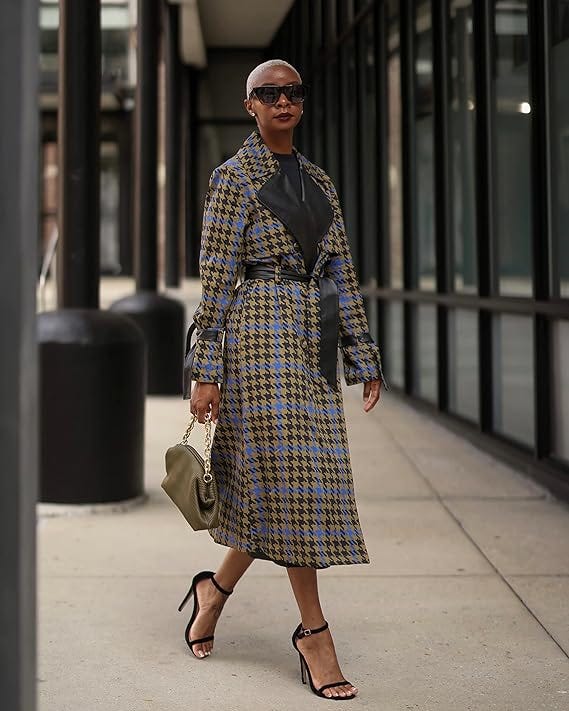 Embrace Elegance with The Drop Women's @signedblake Plaid Trench Coat | by  Jessica Kristine Rape | Medium